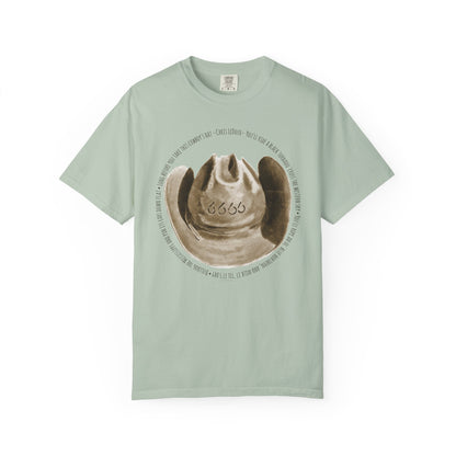 Unisex T-Shirt 6666 Cowboy Hat Design