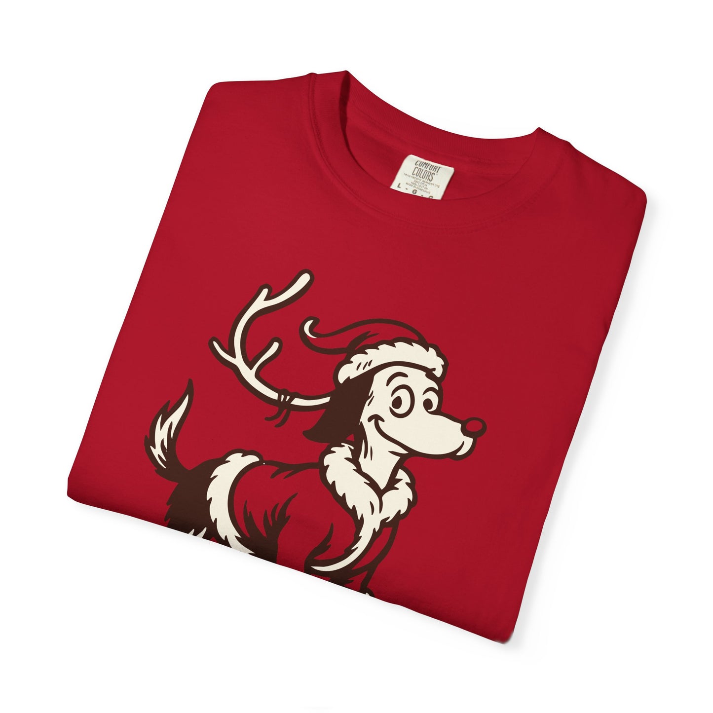 Max the Christmas Cowdog T-shirt