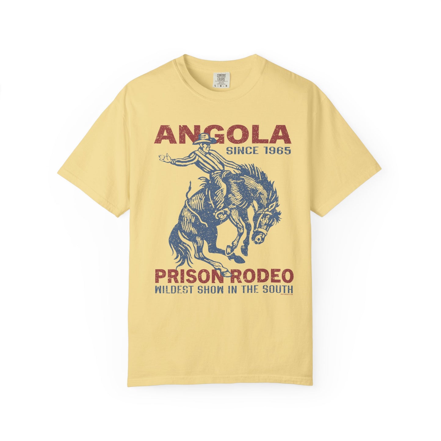 Vintage Angola Prison Rodeo T-Shirt, Unisex Tee, Graphic Top, Festival Clothing, Unique Gift for Cowboys, Hipster Shirt
