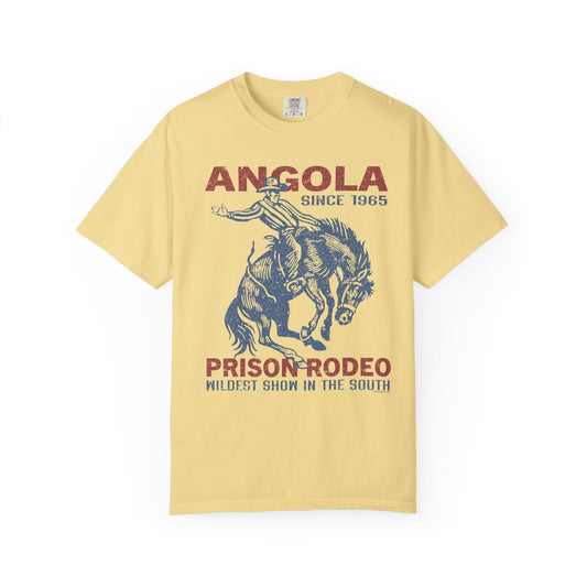 Vintage Angola Prison Rodeo T-Shirt, Unisex Tee, Graphic Top, Festival Clothing, Unique Gift for Cowboys, Hipster Shirt