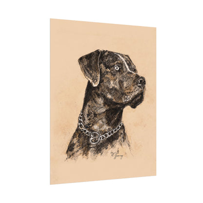 Catahoula Print on Fine Art Paper