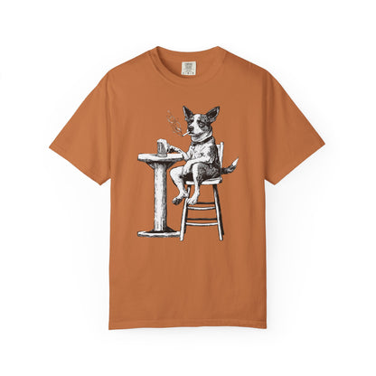Dog Drinking Beer T-Shirt for Dog Lovers