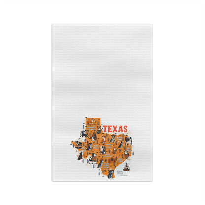 Texas Dogs Hand Towel