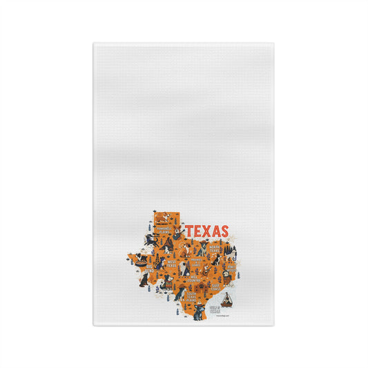 Texas Dogs Hand Towel