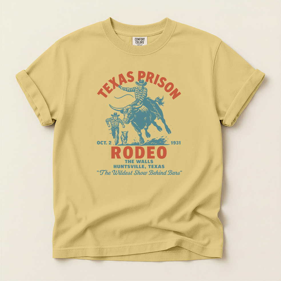 Texas Prison Rodeo TShirt – The Wildest Show Behind Bars
