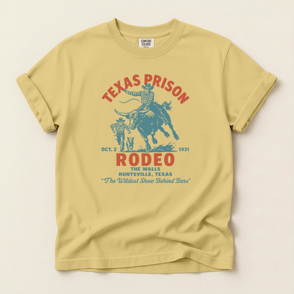 Texas Prison Rodeo TShirt – The Wildest Show Behind Bars