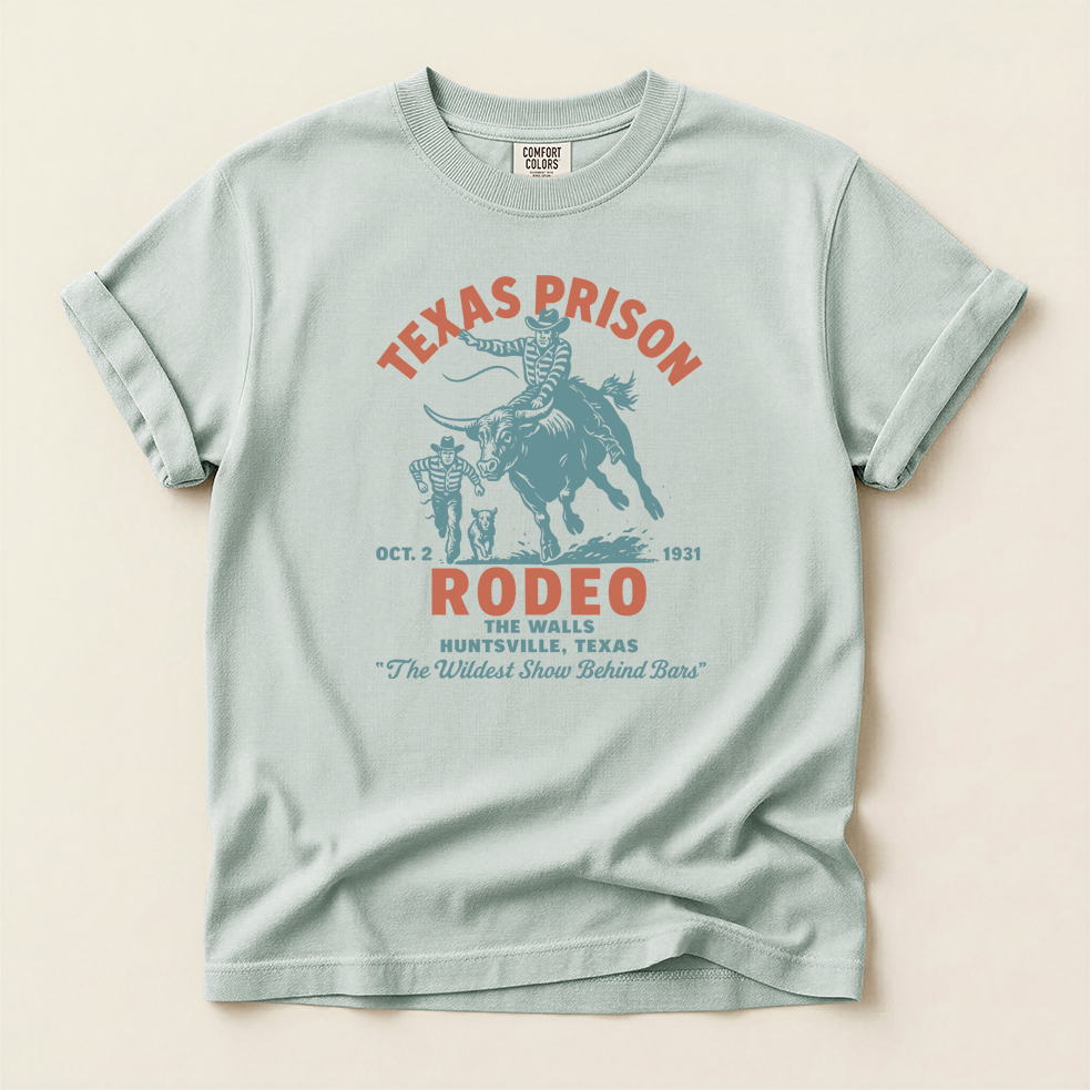 Texas Prison Rodeo TShirt – The Wildest Show Behind Bars