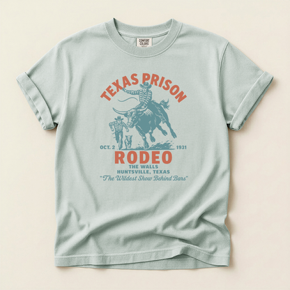 Texas Prison Rodeo TShirt – The Wildest Show Behind Bars