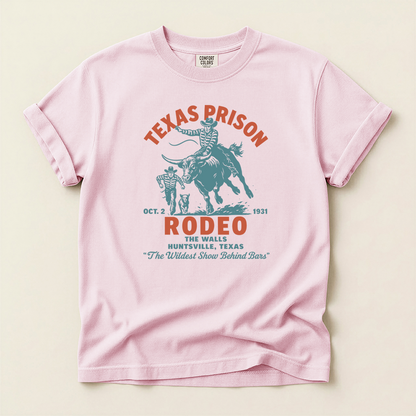 Texas Prison Rodeo TShirt – The Wildest Show Behind Bars