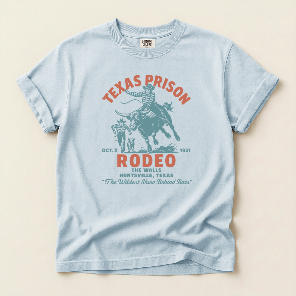 Texas Prison Rodeo TShirt – The Wildest Show Behind Bars