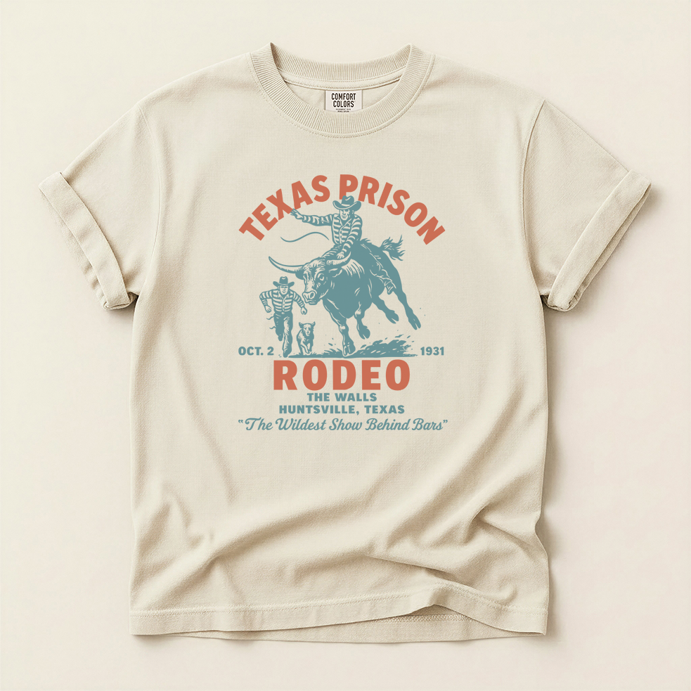 Texas Prison Rodeo TShirt – The Wildest Show Behind Bars