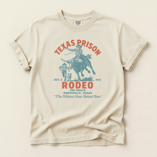 Texas Prison Rodeo TShirt – The Wildest Show Behind Bars