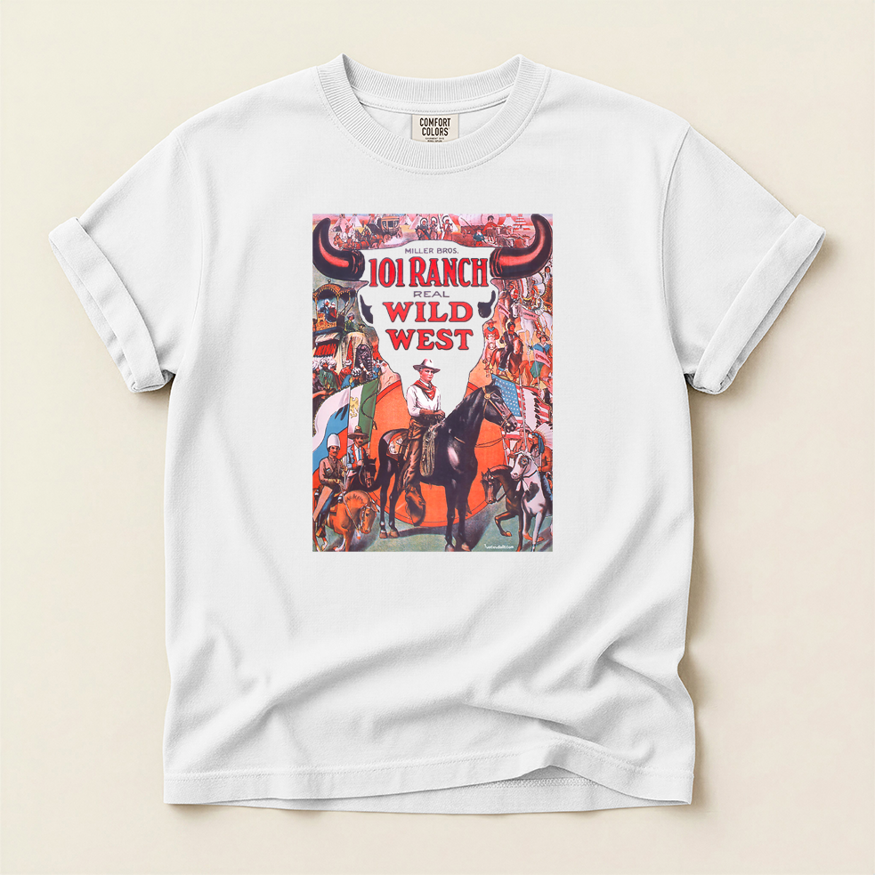 101 Ranch Vintage Skull T-shirt