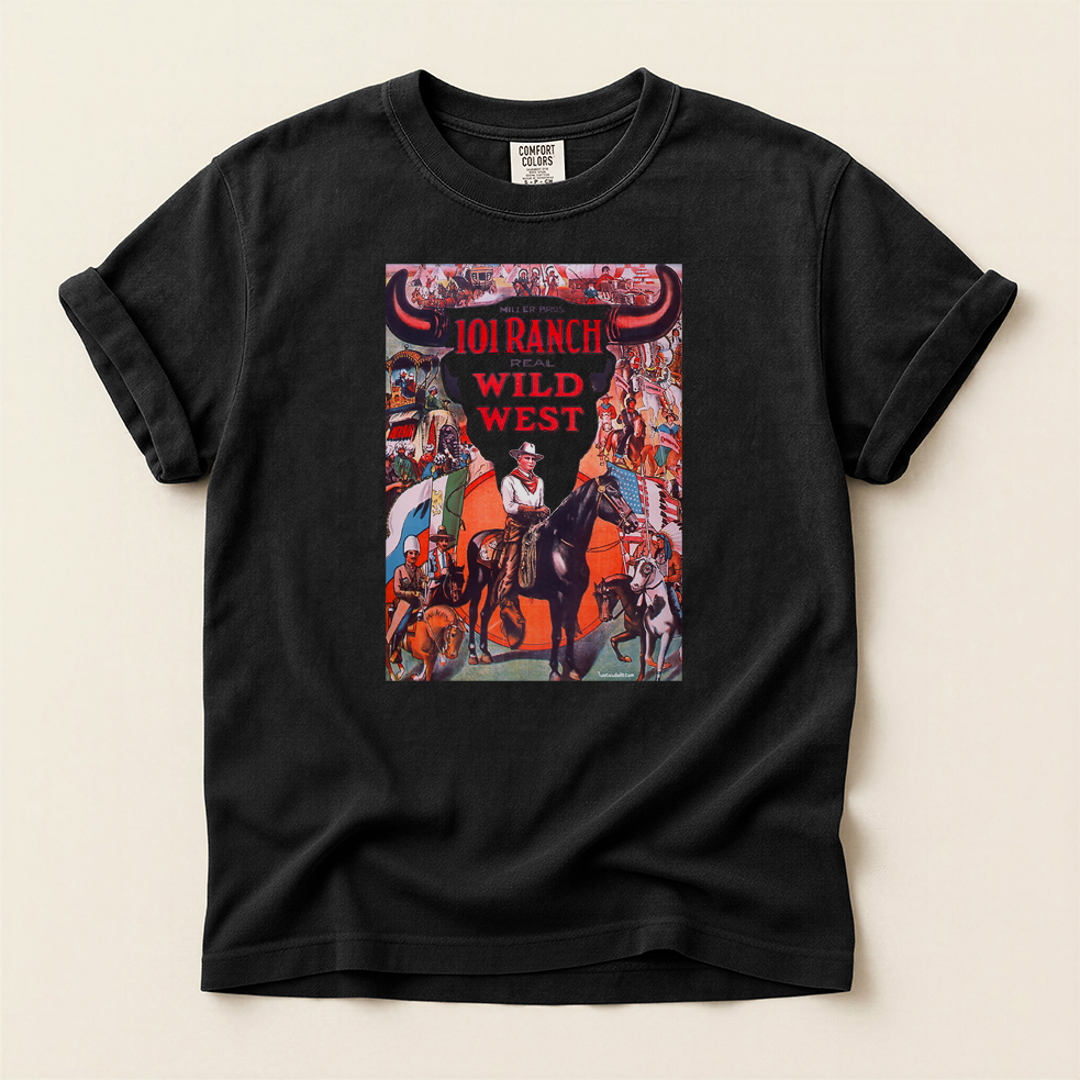 101 Ranch Vintage Skull T-shirt