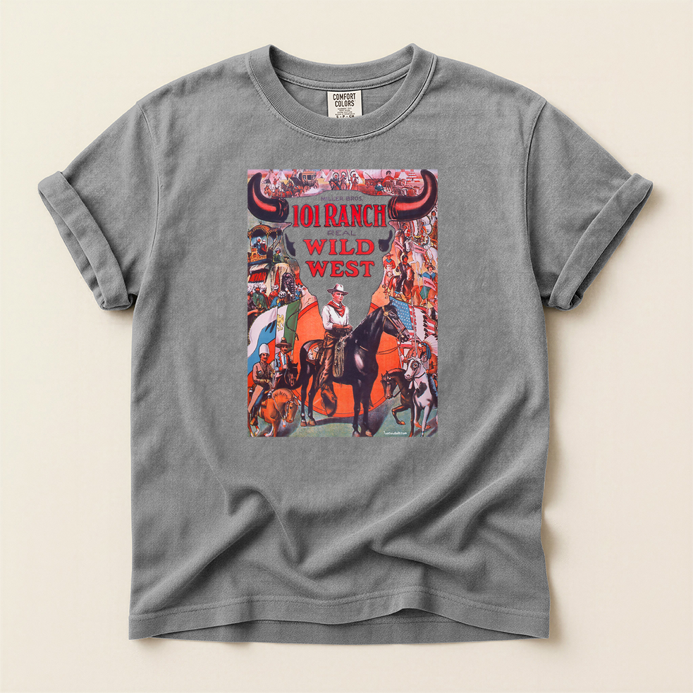 101 Ranch Vintage Skull T-shirt