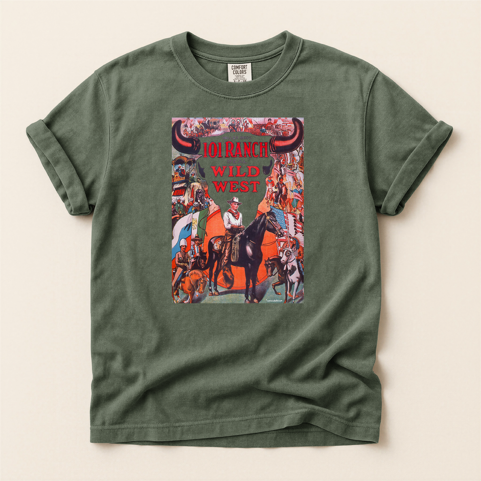 101 Ranch Vintage Skull T-shirt