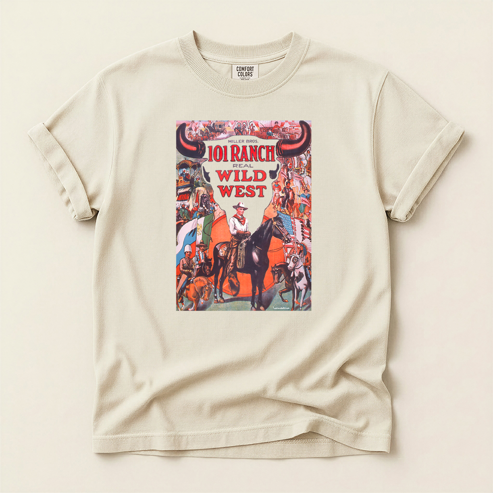 101 Ranch Vintage Skull T-shirt