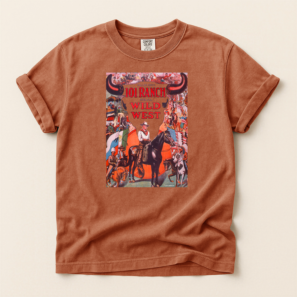 101 Ranch Vintage Skull T-shirt