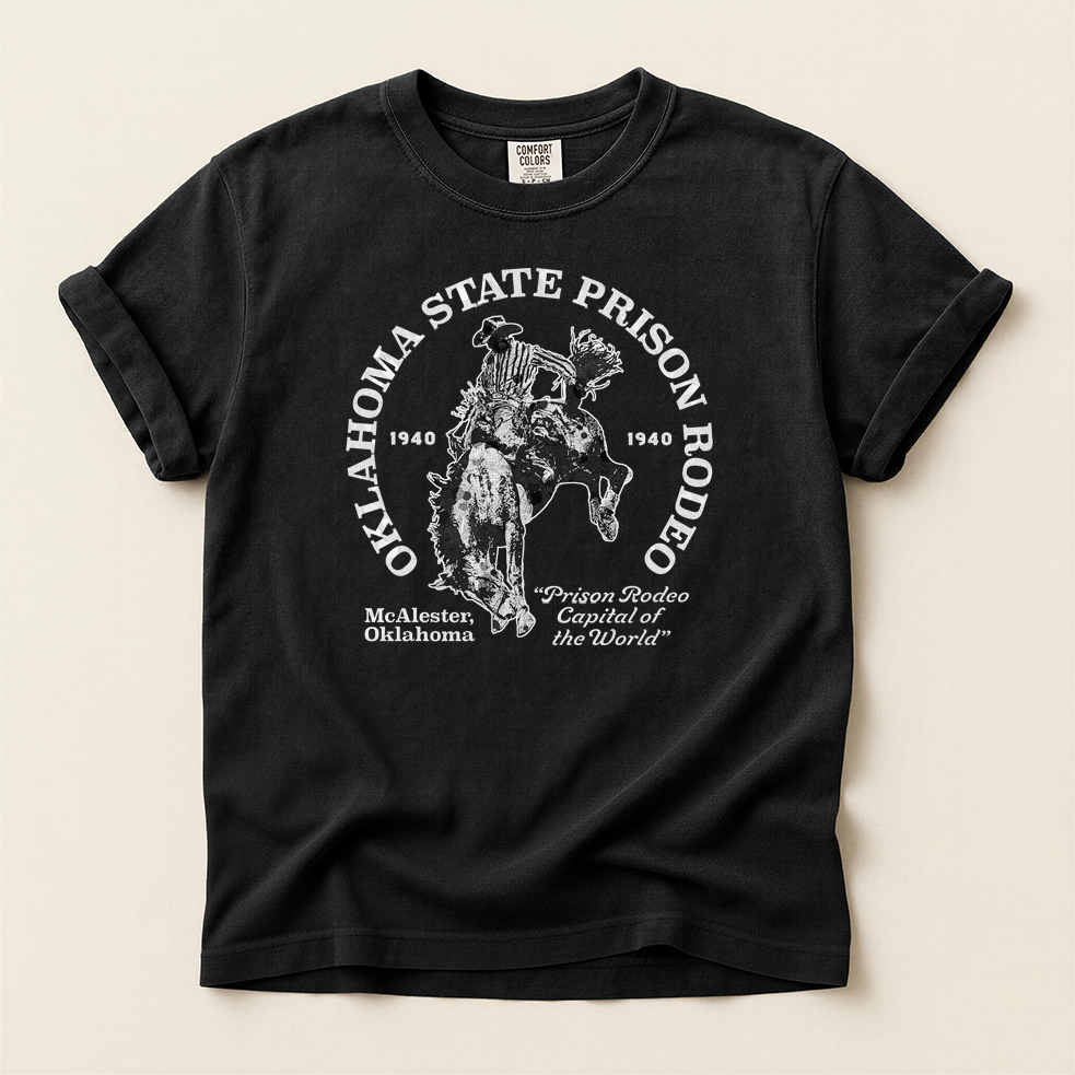 Oklahoma State Prison Rodeo – Rodeo Capital of the World TShirt