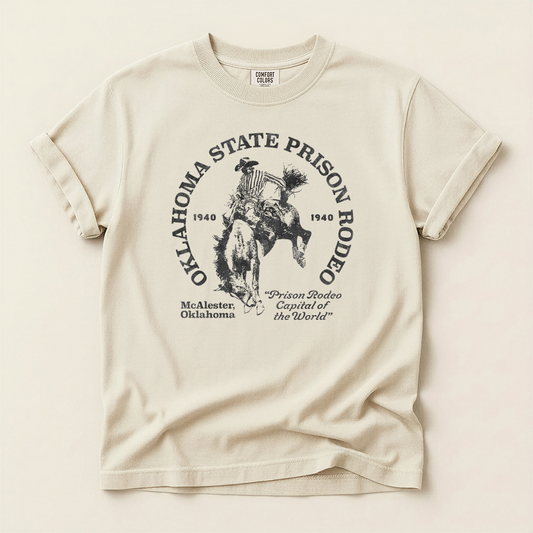 Oklahoma State Prison Rodeo – Rodeo Capital of the World TShirt