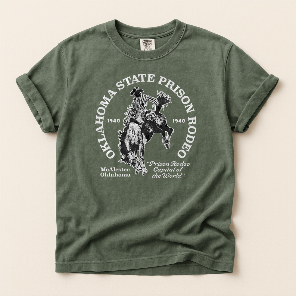 Oklahoma State Prison Rodeo – Rodeo Capital of the World TShirt