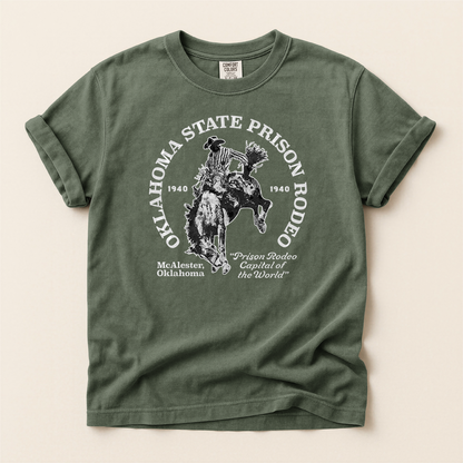 Oklahoma State Prison Rodeo – Rodeo Capital of the World TShirt