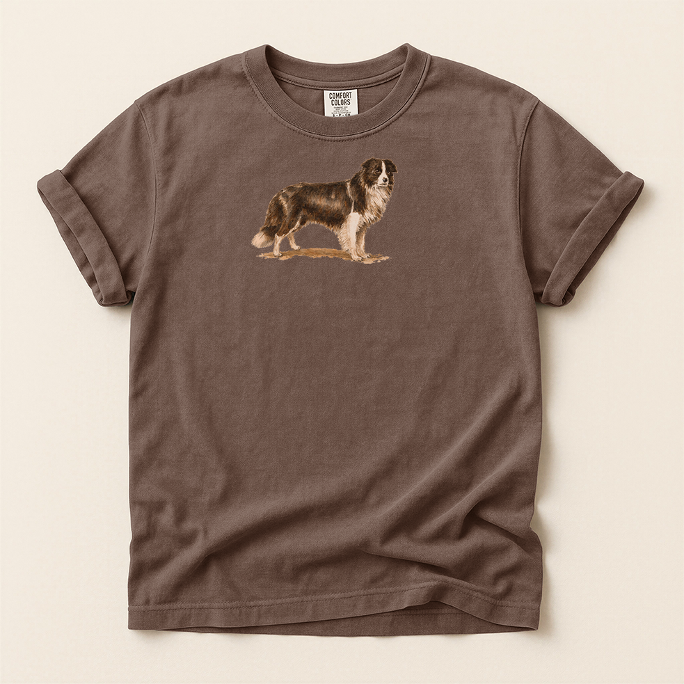 Aussie Small Graphic T-Shirt — 'Small Aussie' Lightweight Tee