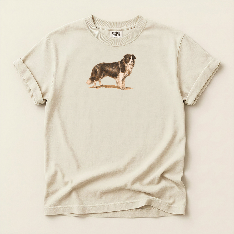 Aussie Small Graphic T-Shirt — 'Small Aussie' Lightweight Tee