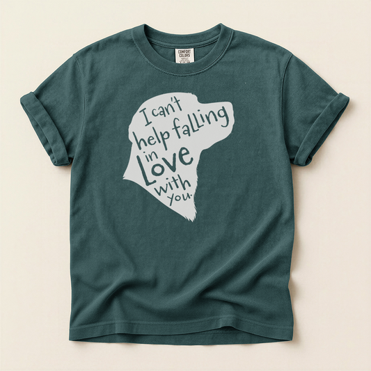 I Can’t Help Falling in Love With You — Cowdog Lab Tee