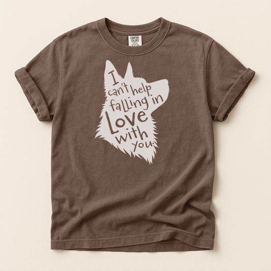 I Can’t Help Falling in Love With You — Cowdog Tee