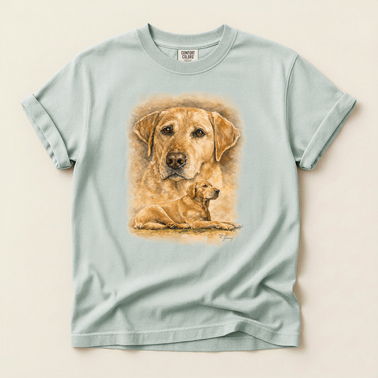 Yellow Lab 'Stella' T-Shirt — Unisex Labrador Tee