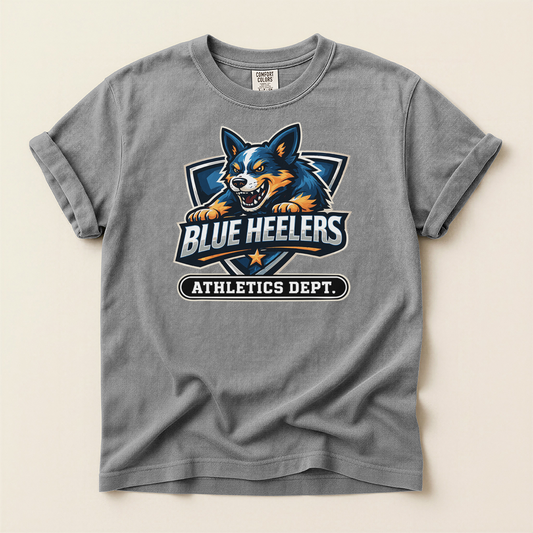 Blue Heelers Athletic Dept. T-Shirt