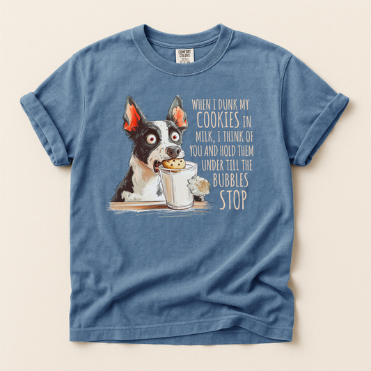 Dunk Till the Bubbles Stop – Cookie Cowdog TShirt