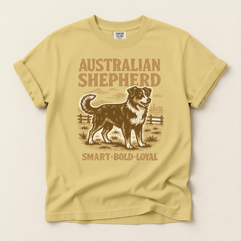 Australian Shepherd, Aussie Dog T-Shirt