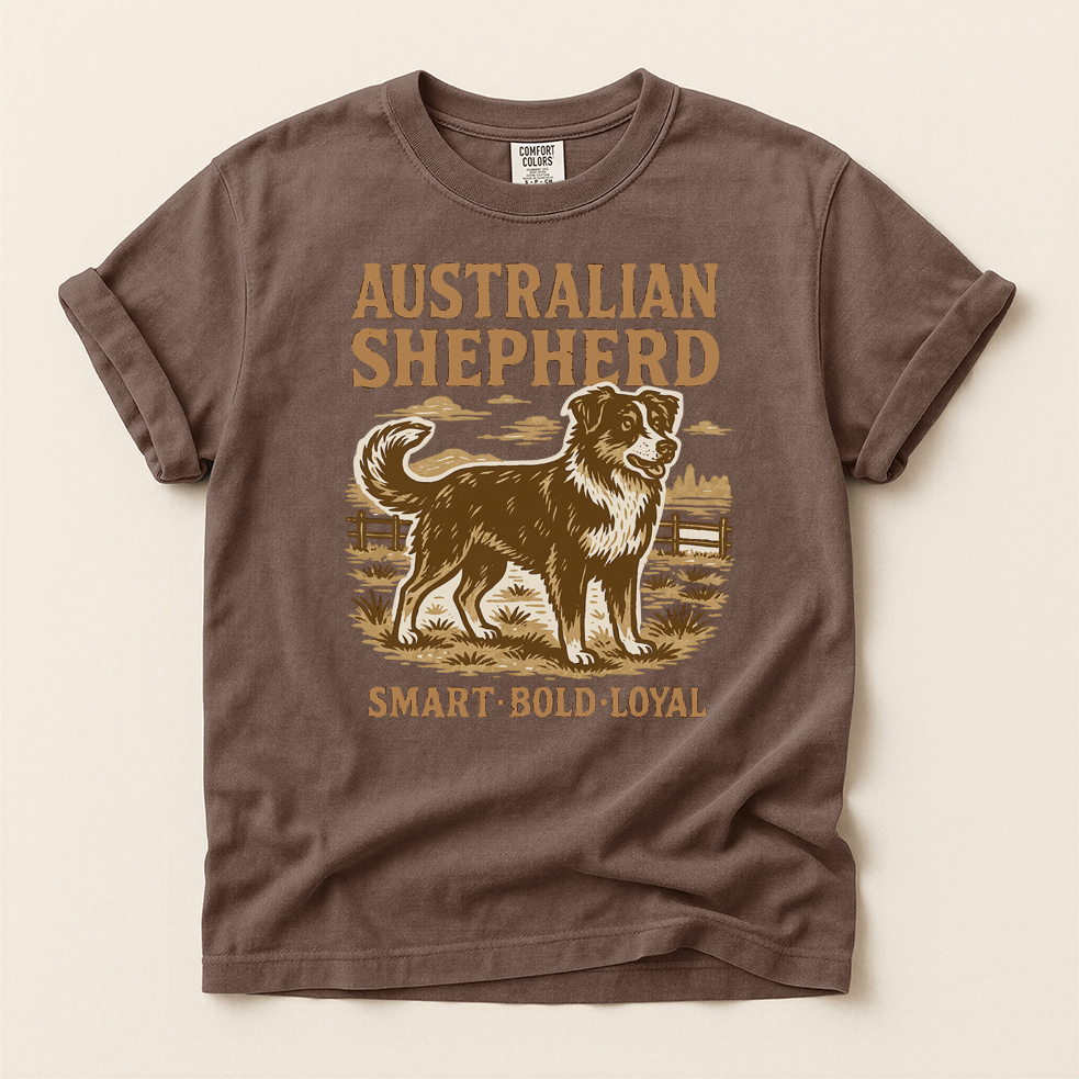 Australian Shepherd, Aussie Dog T-Shirt
