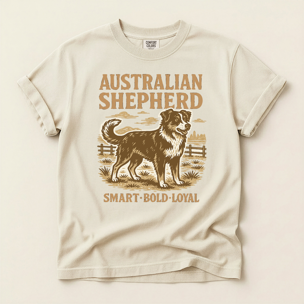 Australian Shepherd, Aussie Dog T-Shirt