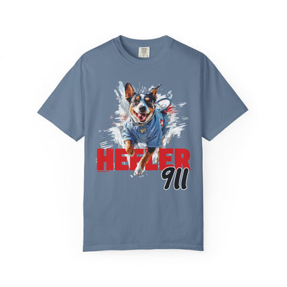 Heeler 911 Unisex T-shirt - Nurse Heeler Dog Design