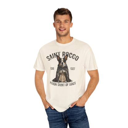 Saint Rocco Unisex T-Shirt - Patron Saint of Dogs and Dog Lovers