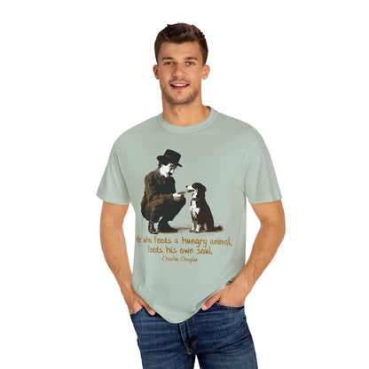 Vintage Chaplin Kindness Cowdog T-shirt