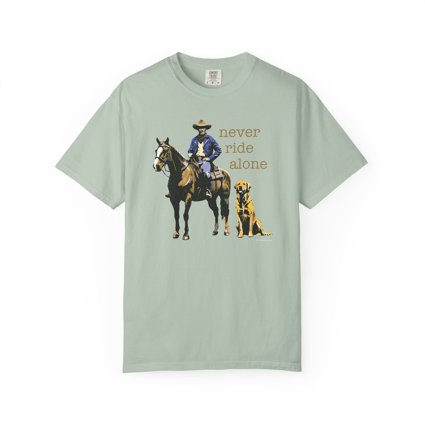 Never Ride Alone Tee Shirt