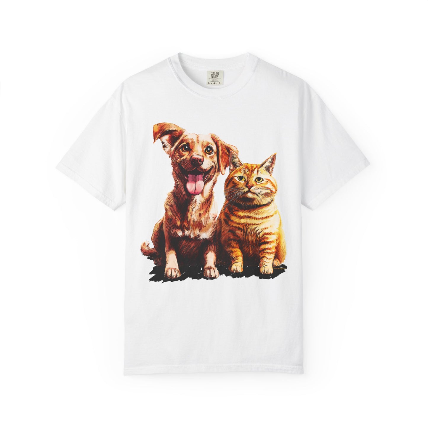 Odie and His Fat Cat Friend Super-Soft Tee