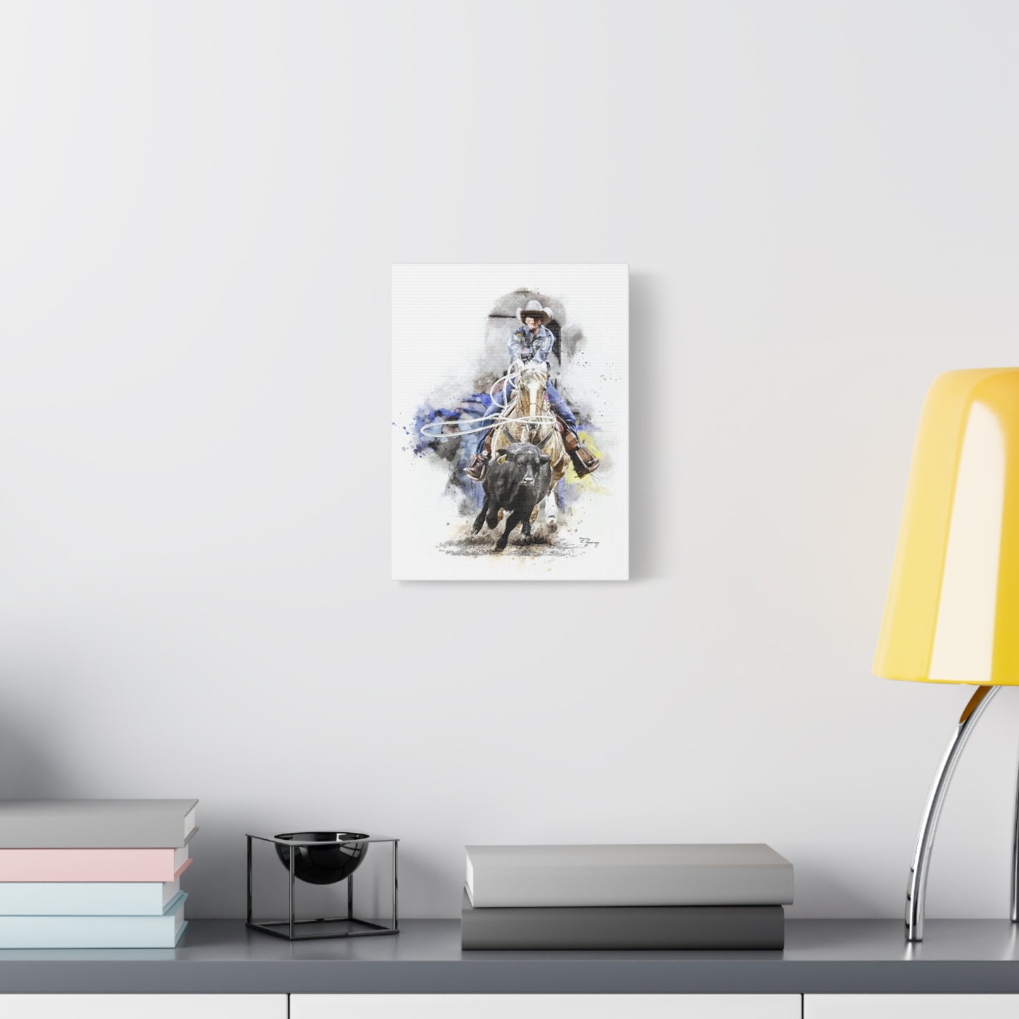 Canvas Print - Breakaway Roper Print on Canvas
