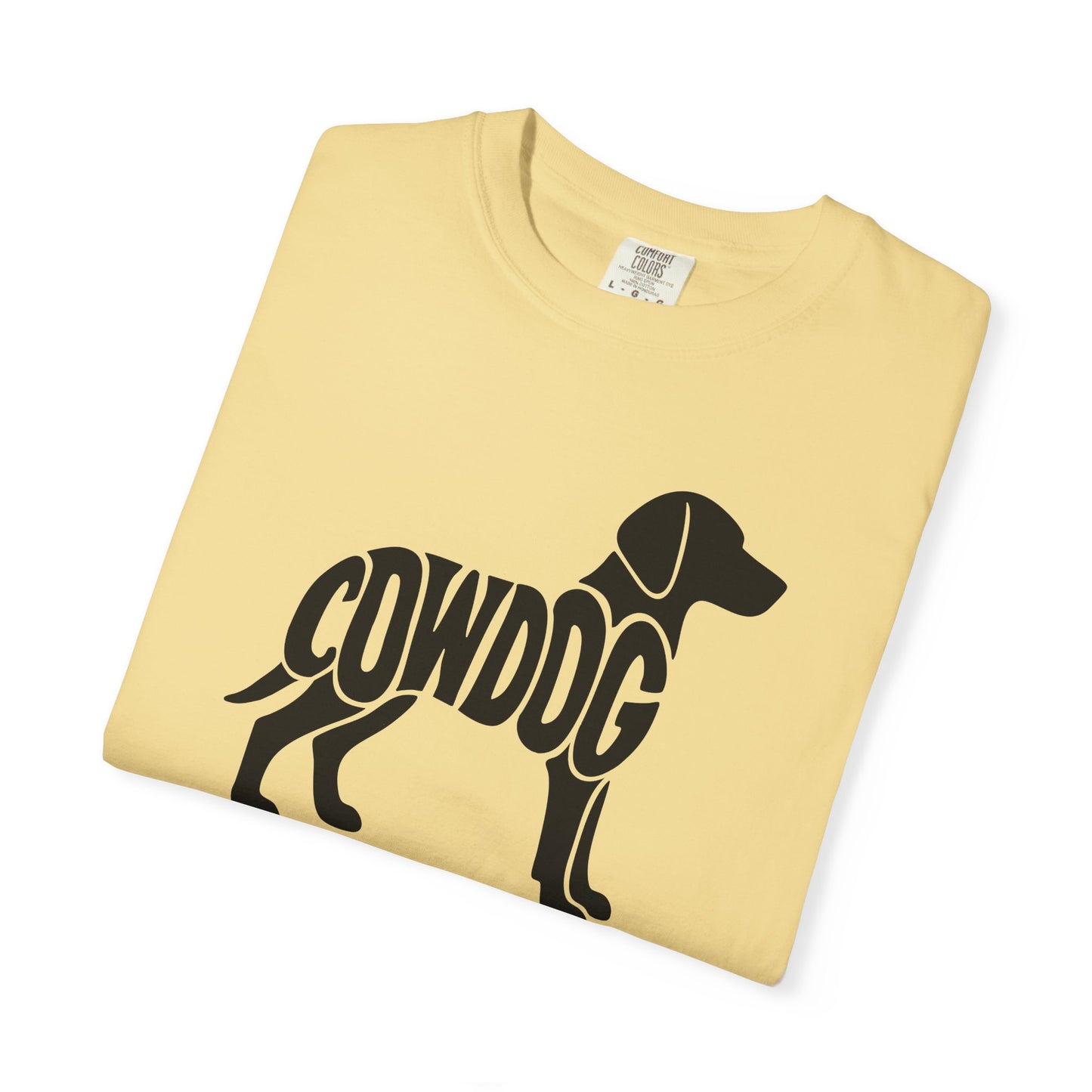 COWDOG Classic T-Shirt - Vintage-Washed T-shirt