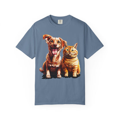 Odie and His Fat Cat Friend Super-Soft Tee