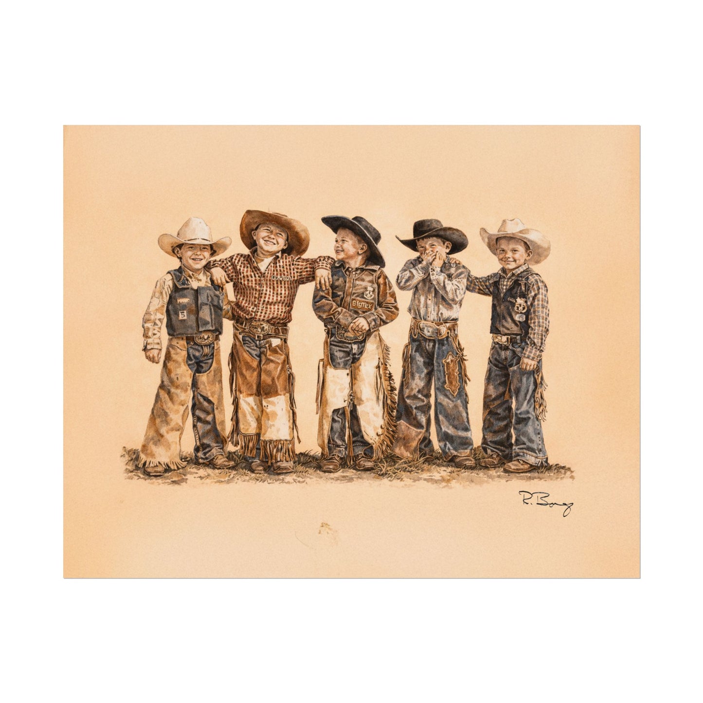 Mutton Busters Print