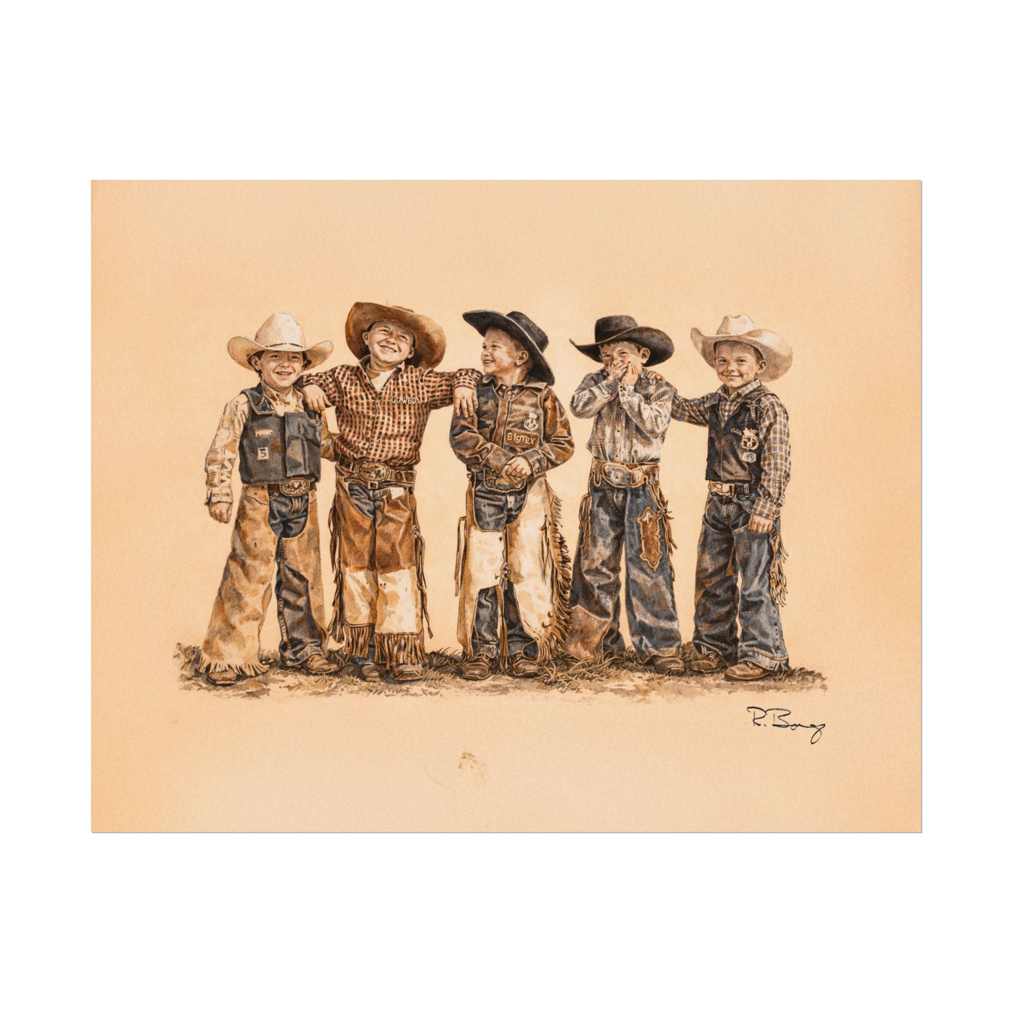 Mutton Busters Print