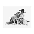 First Kiss, Heeler and Cowkid Custom Print
