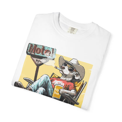 Two Pack Habit and a Motel Tan Tee Shirt