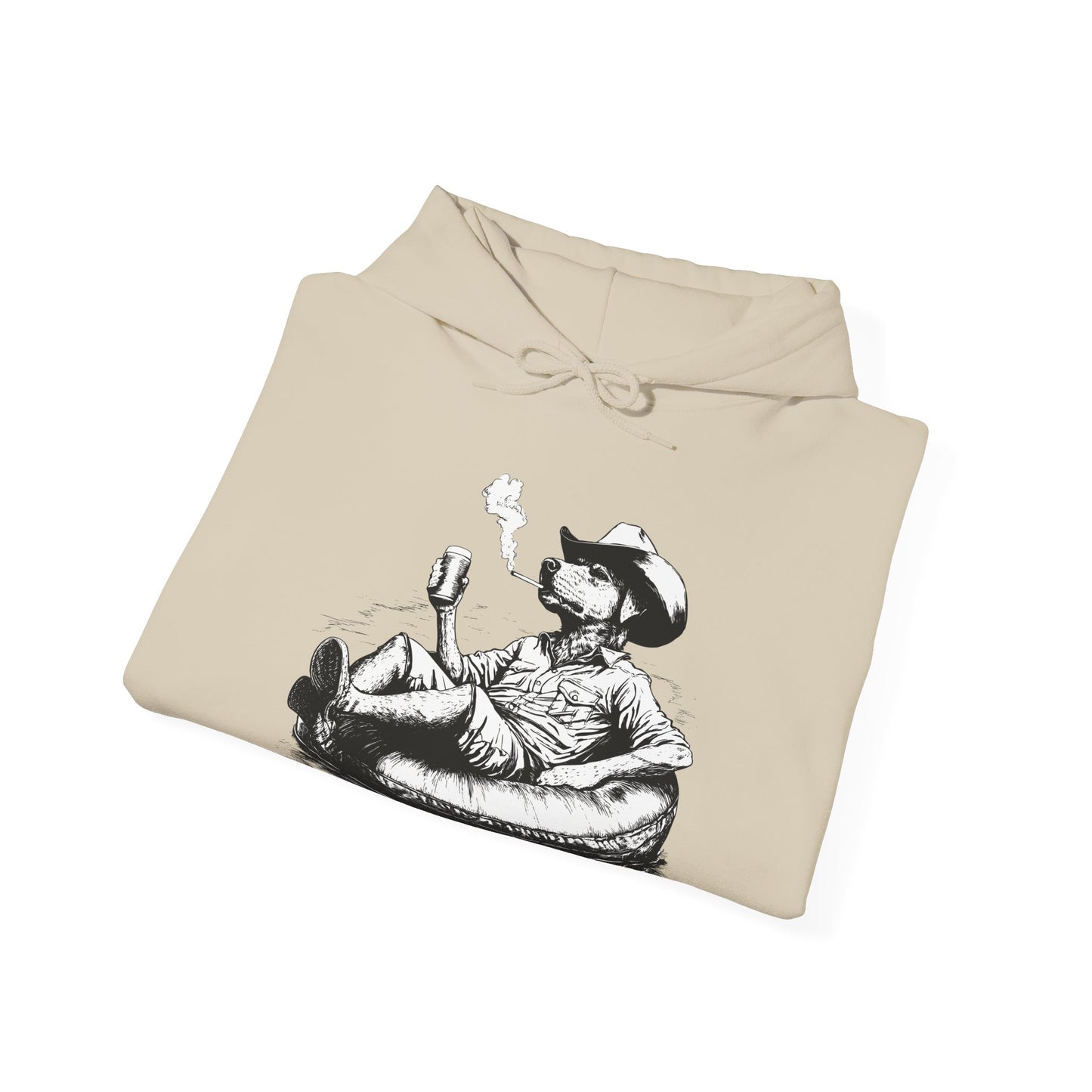 Lazy River Cowdog Hoodie