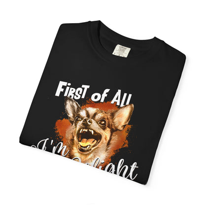 Chihuahua T-shirt - Unisex Garment-Dyed